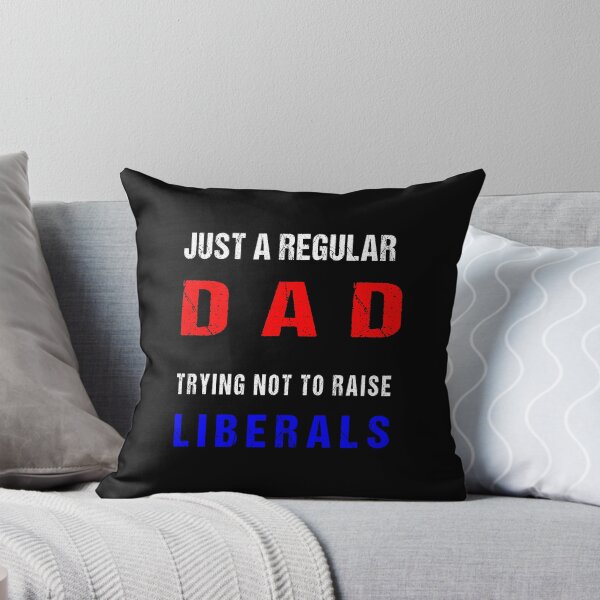 Item preview, America Flag Just a Regular Dad Trying Not To Raise Liberals 4th of July Father's Day Shirts designed and sold by midodesign20.