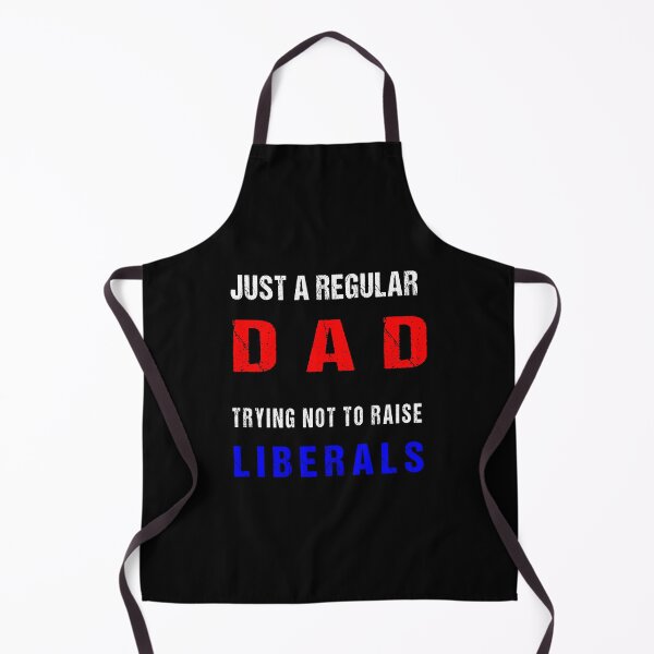 Item preview, America Flag Just a Regular Dad Trying Not To Raise Liberals 4th of July Father's Day Shirts designed and sold by midodesign20.
