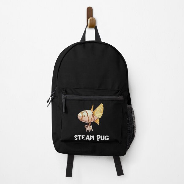 Item preview, Steam Pug - Retro Dog Shirt designed and sold by strengthdesign.