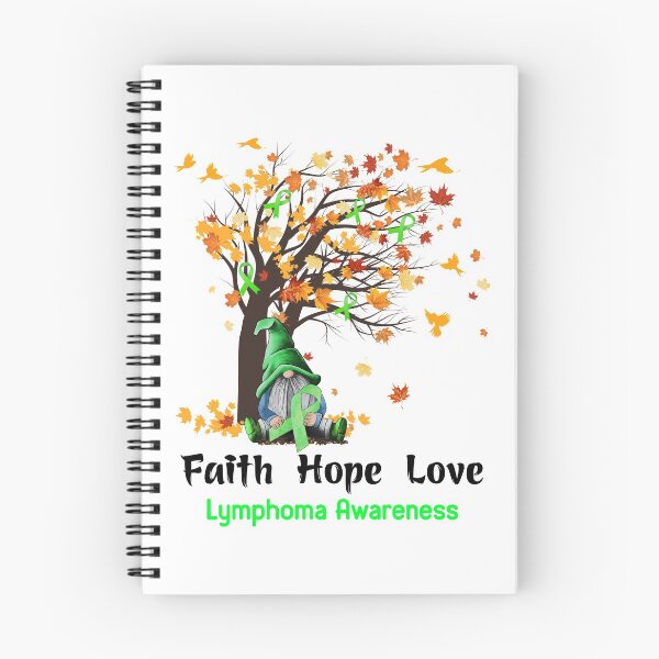 Item preview, Lymphoma Awareness Faith Hope Love designed and sold by GennieShop.