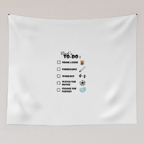 Item preview, Father's Day Daddy's To-Do List designed and sold by am-L.