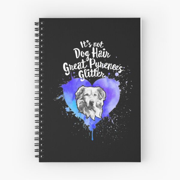 Item preview, Dog Hair Great Pyrenees Dog Glitter T-Shirt  designed and sold by StarcyWol.