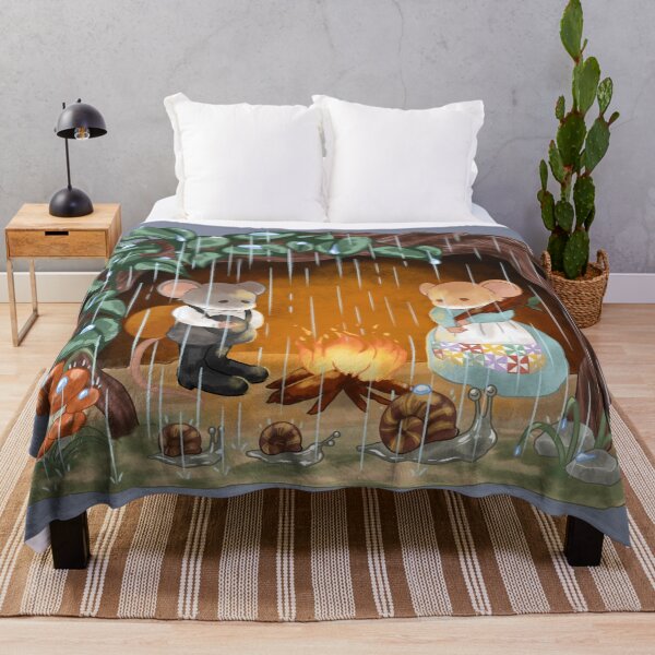 Item preview, Cozy Cottagecore Rainy Day for the Mice designed and sold by Jieul.