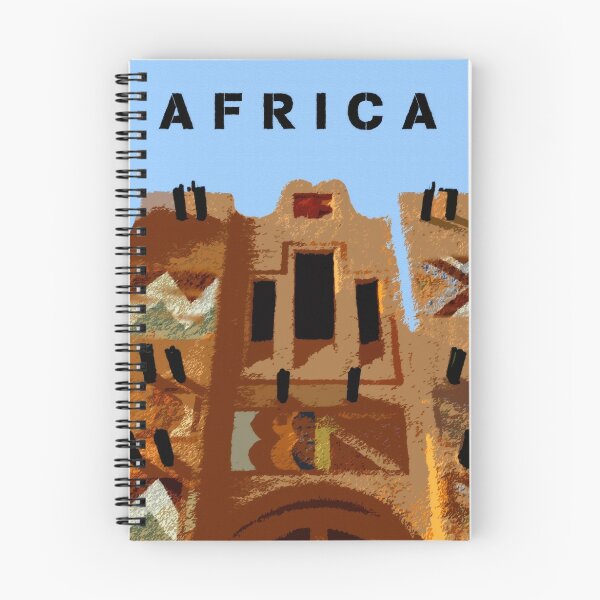 Item preview, Africa colorful architecture designed and sold by David Lee Thompson.