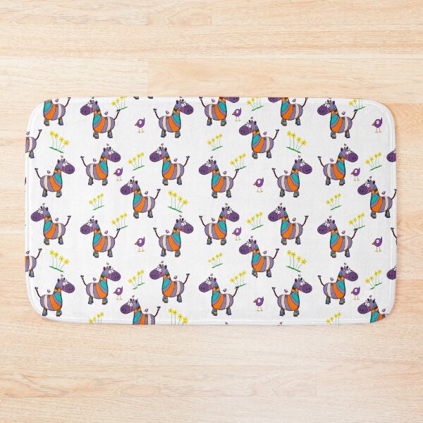 Item preview, Colorful Zebra and Birdies designed and sold by Lilmonsto.
