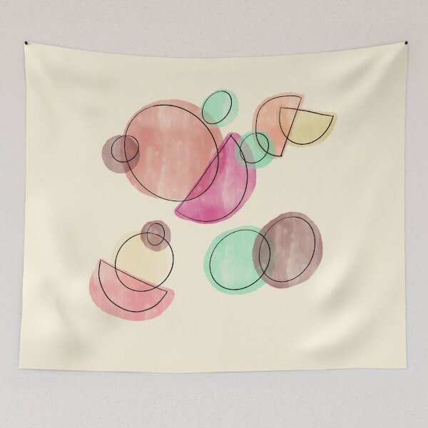 Item preview, Abstract shapes art designed and sold by Thecolourwheel.