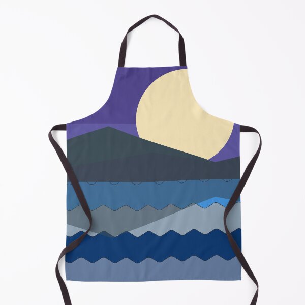 Item preview, Geometric landscape generative art poster illustration designed and sold by IuriiVlasenko.