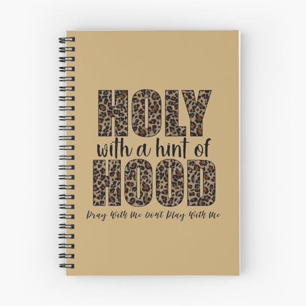 Item preview, Holy with a Hint of Hood , Pray With Me Don't Play With Me Shirt,  Animal Print, Sublimation Design designed and sold by chanat3659.
