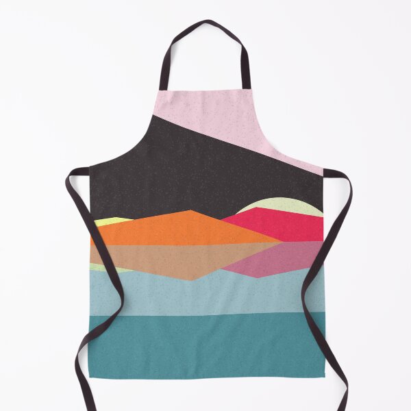 Item preview, Geometric landscape generative art poster illustration designed and sold by IuriiVlasenko.