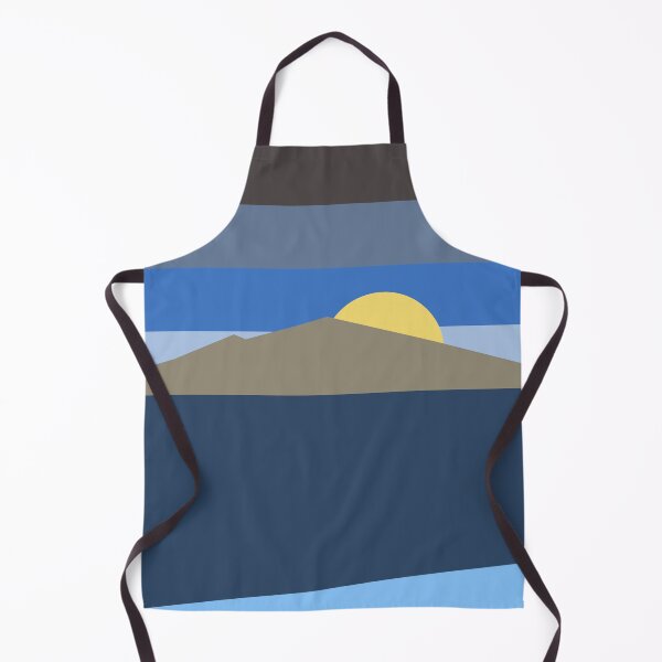 Item preview, Geometric landscape generative art poster illustration designed and sold by IuriiVlasenko.
