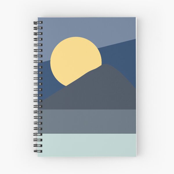 Item preview, Geometric landscape generative art poster illustration designed and sold by IuriiVlasenko.