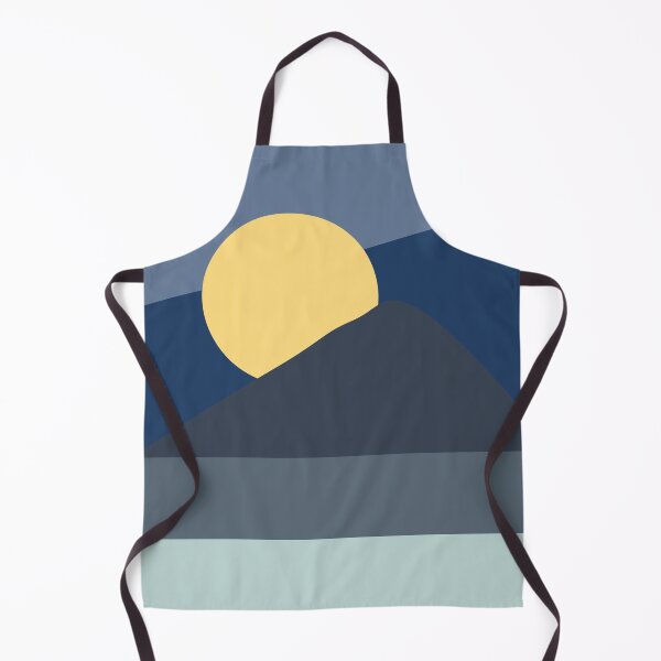 Item preview, Geometric landscape generative art poster illustration designed and sold by IuriiVlasenko.