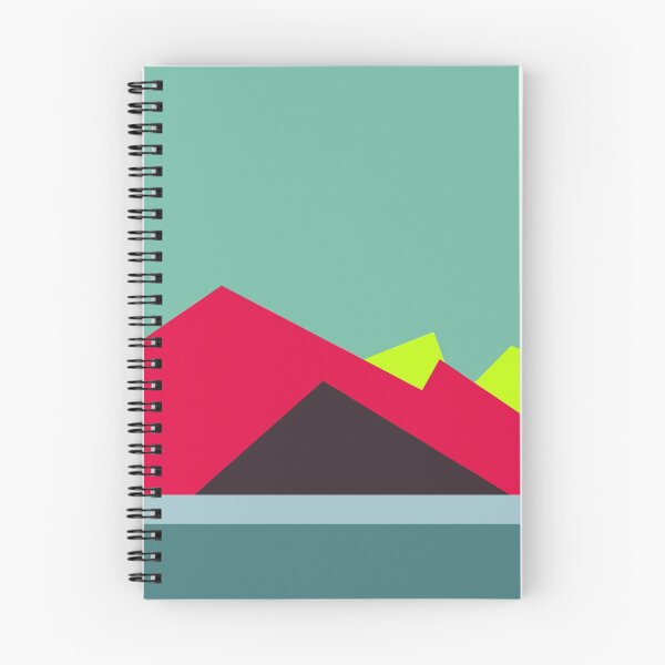 Item preview, Geometric landscape generative art poster illustration designed and sold by IuriiVlasenko.