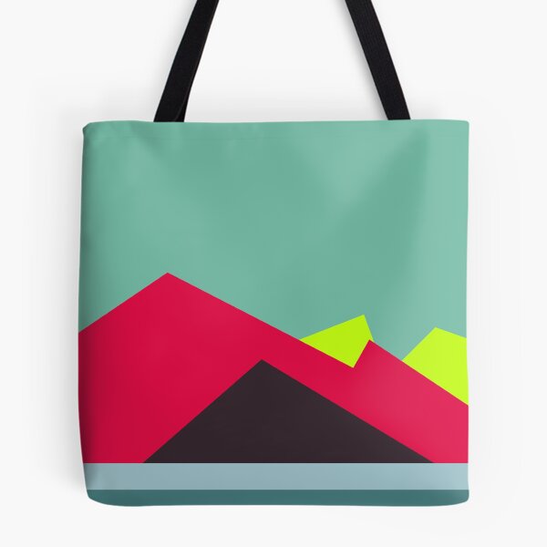 Item preview, Geometric landscape generative art poster illustration designed and sold by IuriiVlasenko.