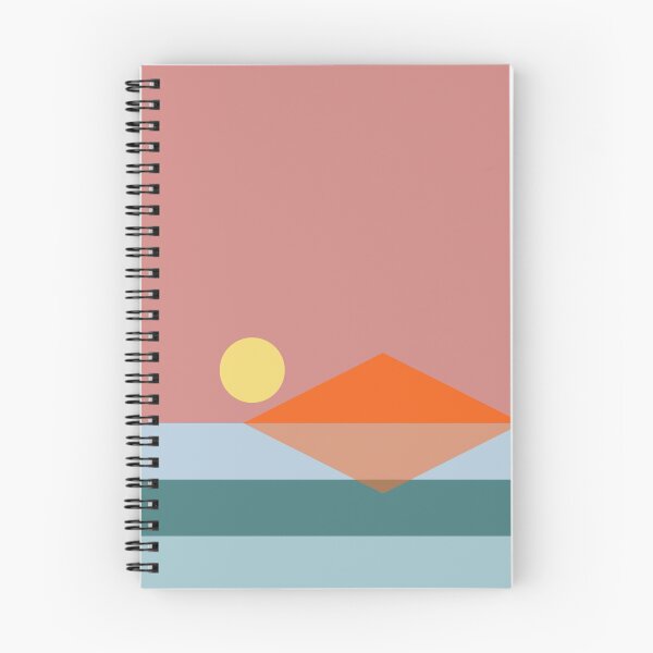 Item preview, Geometric landscape generative art poster illustration designed and sold by IuriiVlasenko.
