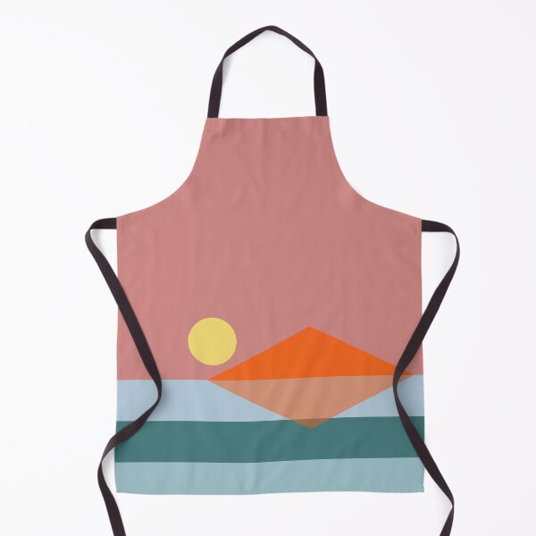 Item preview, Geometric landscape generative art poster illustration designed and sold by IuriiVlasenko.