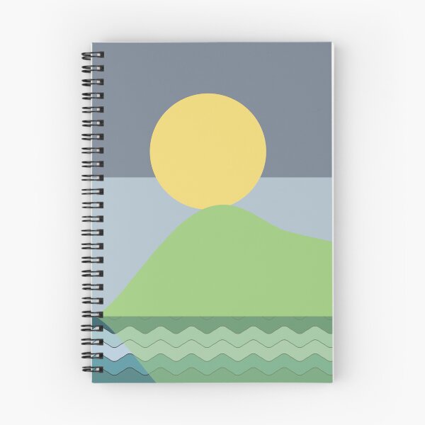 Aperçu de l'œuvre Geometric landscape generative art poster illustration créée et vendue par IuriiVlasenko.
