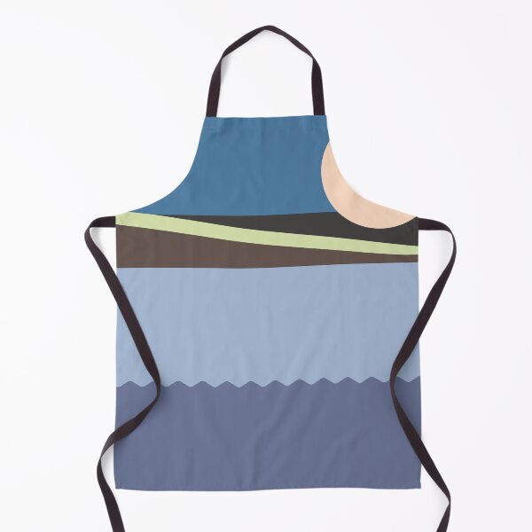 Item preview, Geometric landscape generative art poster illustration designed and sold by IuriiVlasenko.
