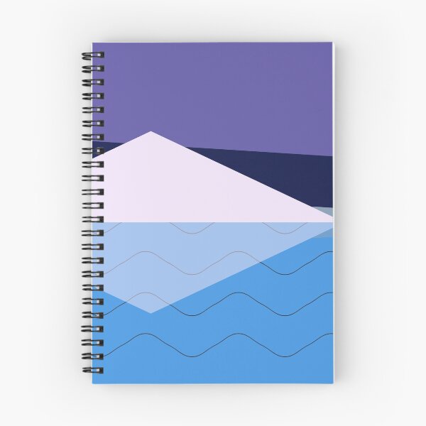 Aperçu de l'œuvre Geometric landscape generative art poster illustration créée et vendue par IuriiVlasenko.
