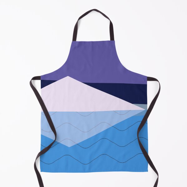Item preview, Geometric landscape generative art poster illustration designed and sold by IuriiVlasenko.