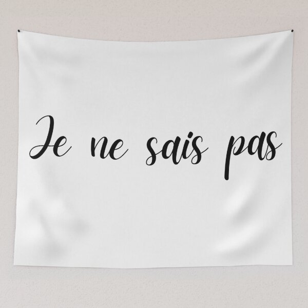 Item preview, Je ne sais pas designed and sold by Tres-Jolie.