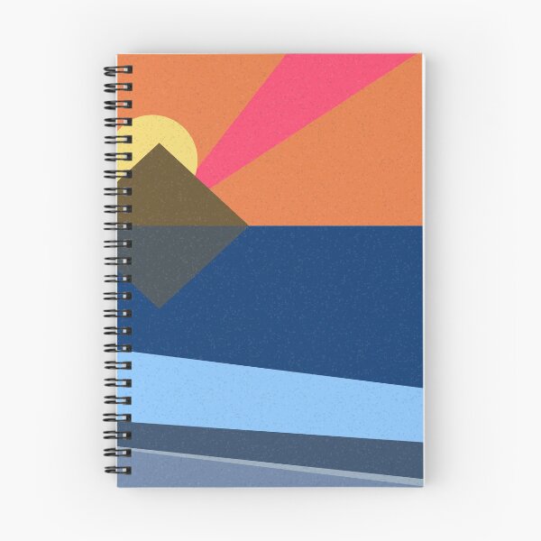 Aperçu de l'œuvre Geometric landscape generative art poster illustration créée et vendue par IuriiVlasenko.