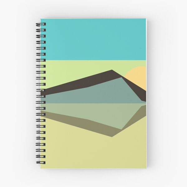 Aperçu de l'œuvre Geometric landscape generative art poster illustration créée et vendue par IuriiVlasenko.