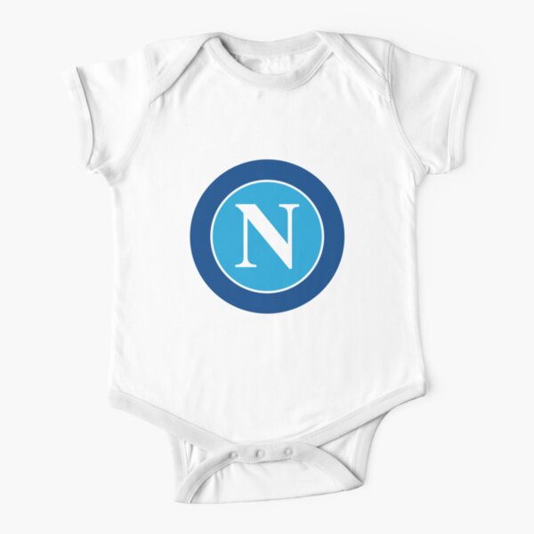 The SSC Napoli Icon Short Sleeve Baby One-Piece