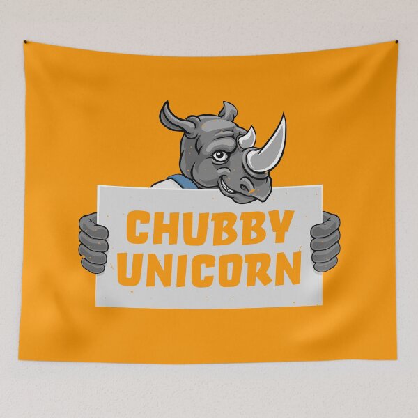 Item preview, Chubby Unicorn Rhino Gift Tee designed and sold by Kr-It.
