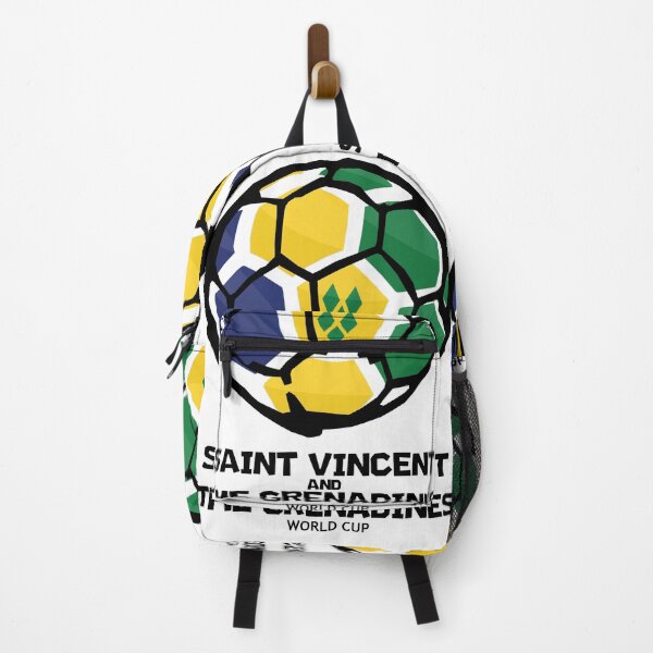 Item preview, Saint Vincent and the Grenadines Football Country Flag designed and sold by KewaleeTee.