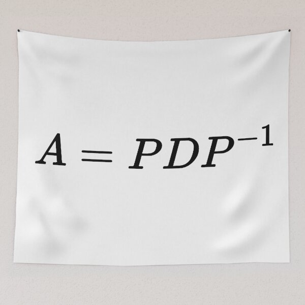 Item preview, matrix diagonalization, linear algebra and math designed and sold by NoetherSym.