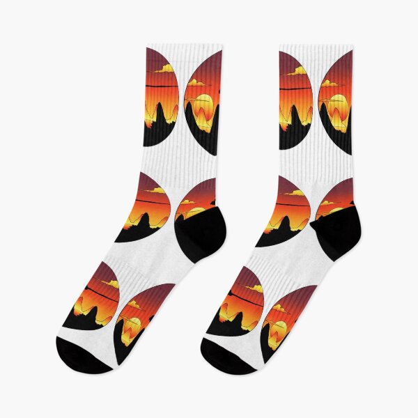 Item preview, Art 90s Goku Flying over at sunset designed and sold by AmeliaClarks.