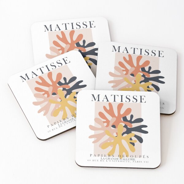 Artikelvorschau, Henri Matisse papiers découpés Ausschnitte Ausstellungsplakat entworfen und verkauft von SouthPrints.