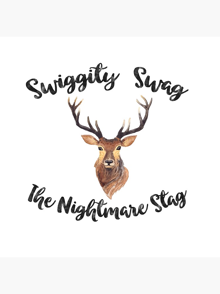 Swiggity Swag the Nightmare Stag by KatieBuggDesign
