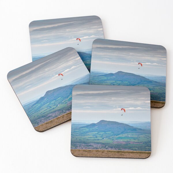 Item preview, Paragliding over Abergavenny designed and sold by Leighton Collins.