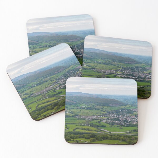Item preview, Sugarloaf and Skirrid mountains designed and sold by Leighton Collins.