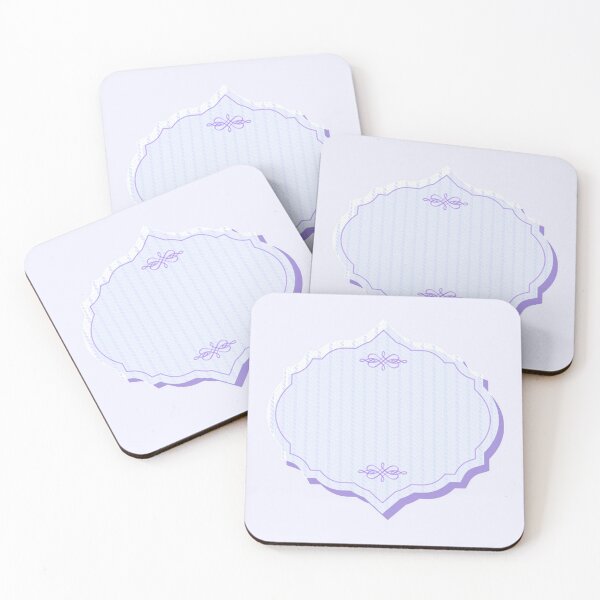 Item preview, Blank Violet Elegant Vintage Name Tag 2 designed and sold by everything4eva.