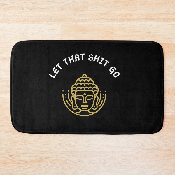 Item preview, Let This Shit Go - Funny Yoga designed and sold by LifeSimpliCity.