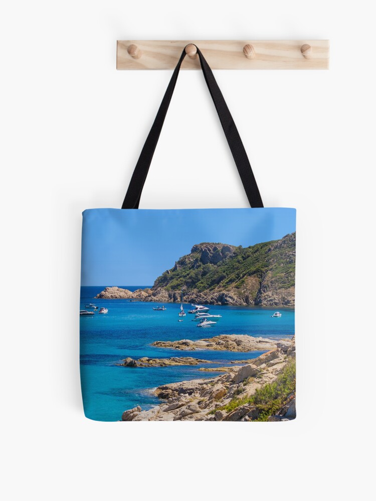 South Beach Saint Tropez Tote Bag in Natural