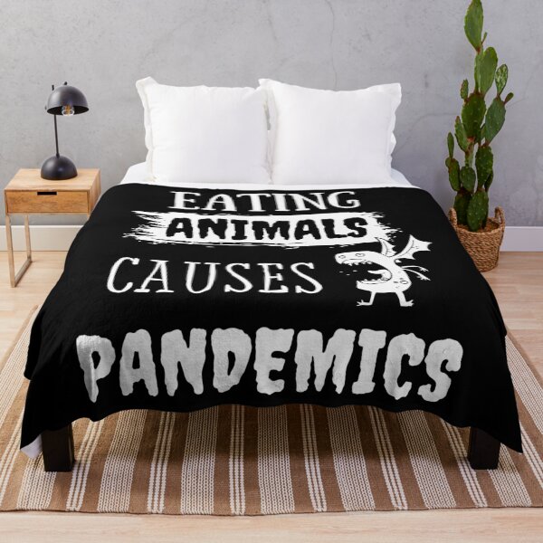Item preview, Eating Animals Causes Pandemics designed and sold by For the love of Pixels.