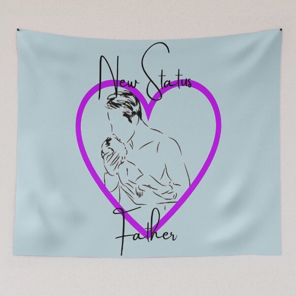 Item preview, Brand new Daddy with a New Status Father, nr 3, My First Fathers Day, Promoted to Daddy Fathers Day, Super Stepdad Fathers Day designed and sold by Adri Barnard.