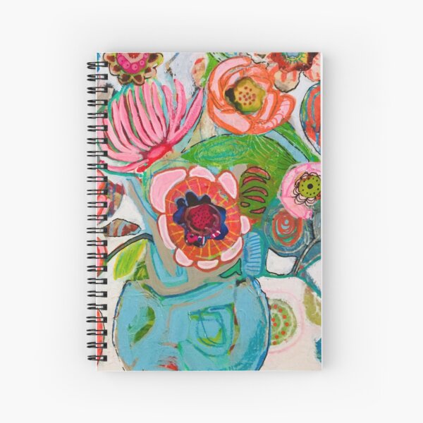 Joyeux bouquet Cahier à spirale