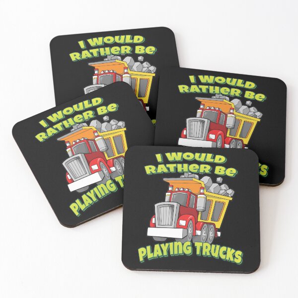 Item preview,  I Would Rather Be Playing Trucks designed and sold by FiveNiches.
