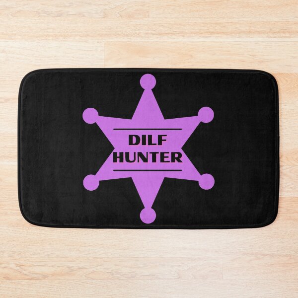 Item preview, DILF Hunter Purple Badge designed and sold by CaitU.