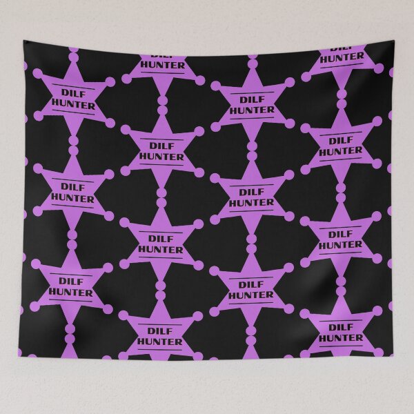 Item preview, DILF Hunter Purple Badge designed and sold by CaitU.