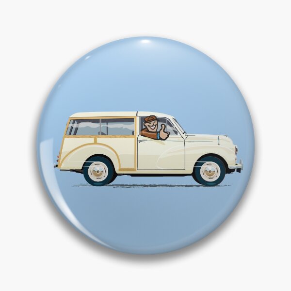 Item preview, Old English White Morris Minor Traveller designed and sold by Bigs66.