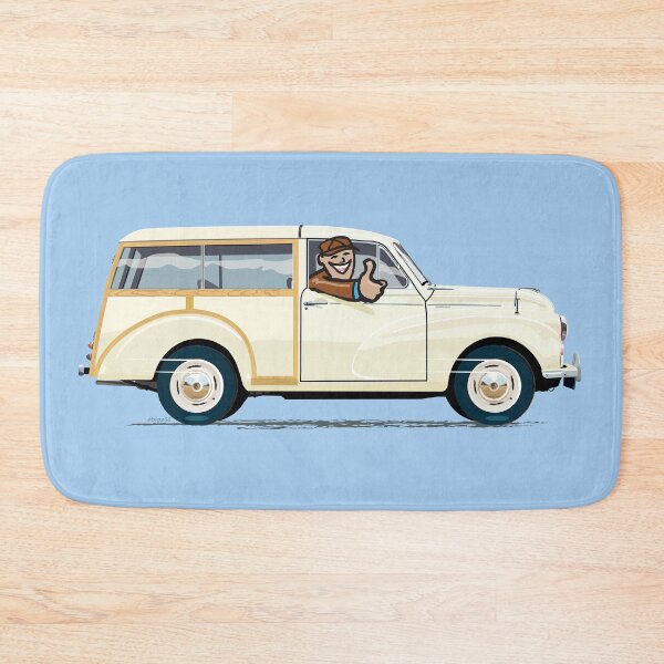 Item preview, Old English White Morris Minor Traveller designed and sold by Bigs66.
