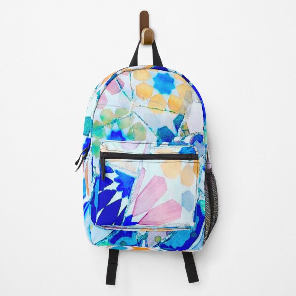 Item preview, Pastel Barcelona Mosaic  designed and sold by BeCarpeDiem.