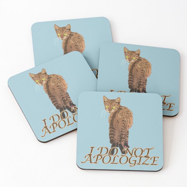 Item preview, I do not apologize cat designed and sold by vixfx.