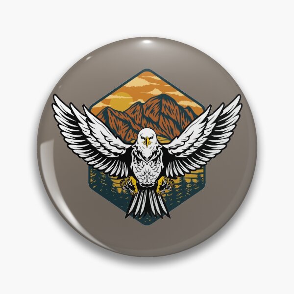 Item preview, Eagle Attacking And Mountain Landscape designed and sold by Chubuter.